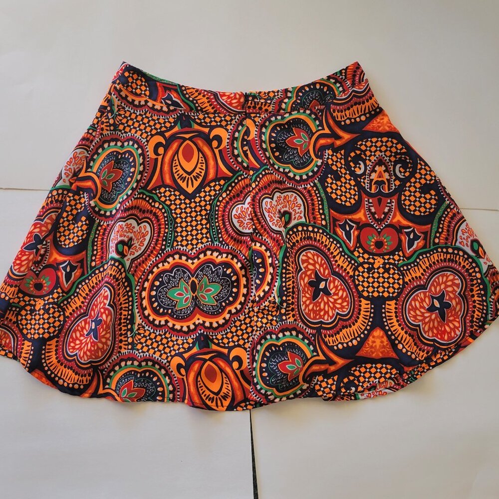 Colorful Skater Skirt